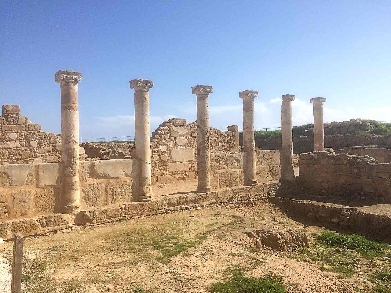 Paphos Archaeological Site House of Theseus Cyprus