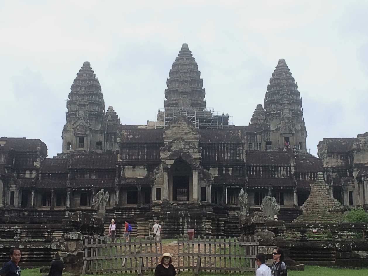 Angkor Wat and Outer wall Cambodia